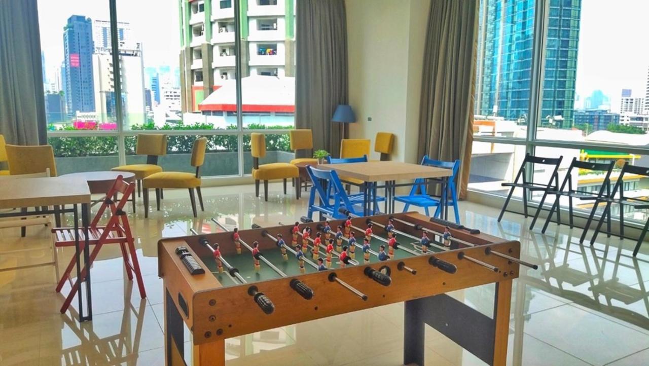Jasmine 59 Hotel Bangkok Dış mekan fotoğraf The common area at the 10th floor
